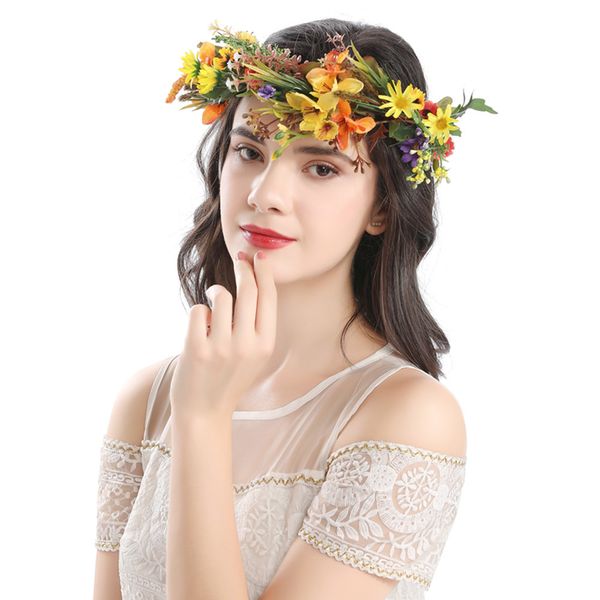 simulation flowers girls garlands rural style pageant wreath bridal wedding hairbands tourism pgraphy kids hair accessories s180, Slivery;white
simulation flowers girls garlands rural style pageant wreath bridal wedding hairbands tourism pgraphy kids hair accessories s180, Slivery;white