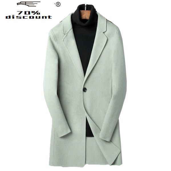 handmade double-sided wool coat korean spring fall british windbreaker jacket mens coats and jackets lsy088338 k2292, Black
handmade double-sided wool coat korean spring fall british windbreaker jacket mens coats and jackets lsy088338 k2292, Black