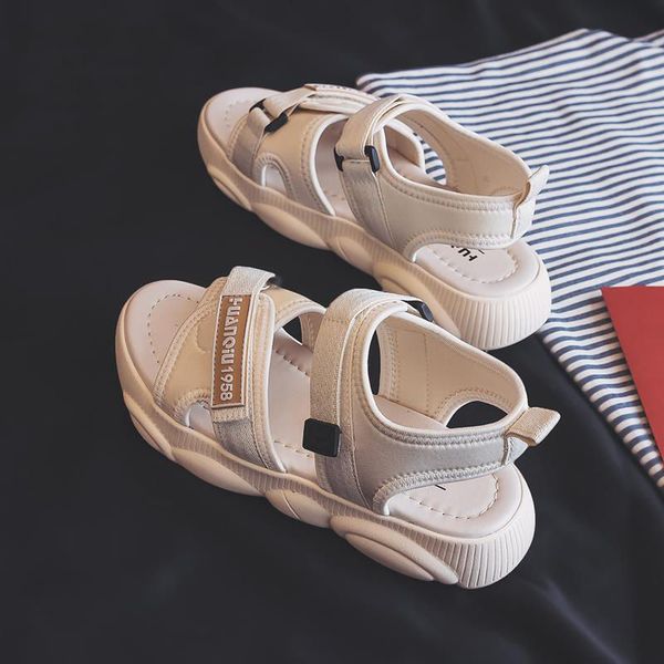 2019 summer white outdoor flat sandals female platform sports sandals soft comfortable roman for women beach shoes black
2019 summer white outdoor flat sandals female platform sports sandals soft comfortable roman for women beach shoes black