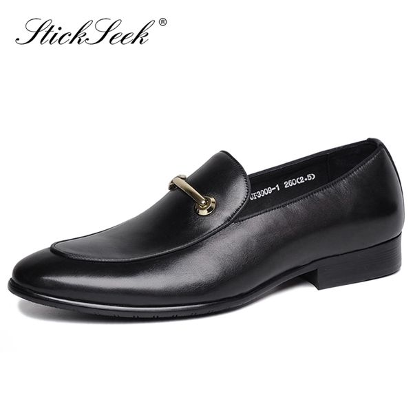 new classic genuine leather man metal trim flats comfortable casual loafers basic slip on men's office business shoes wf153, Black
new classic genuine leather man metal trim flats comfortable casual loafers basic slip on men's office business shoes wf153, Black