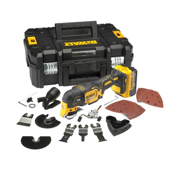 Dewalt DCS355D2 18V 2.0Ah Cordless Brushless Oscillating Multi-Tool/220V Charger
Dewalt DCS355D2 18V 2.0Ah Cordless Brushless Oscillating Multi-Tool/220V Charger
