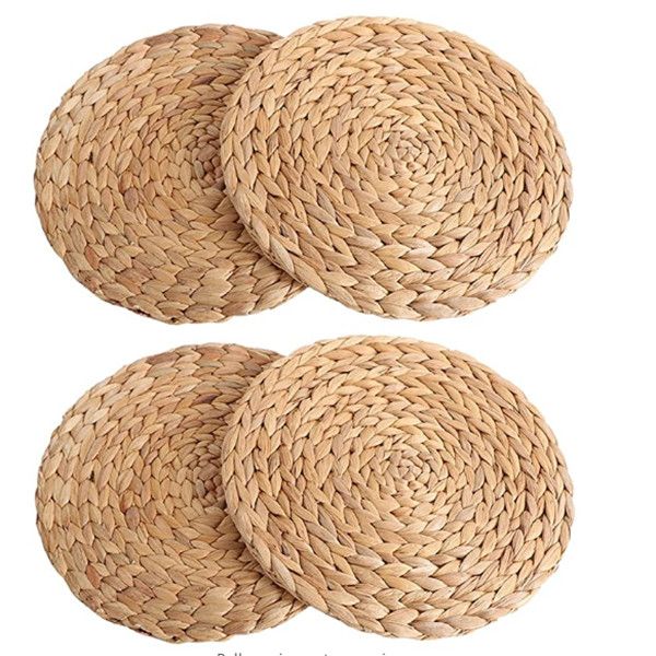 круглый плетеный placemats набор 4 натурального джута handmade11.8 дюйма heat resistant толстые hot колодки коврики треножник
круглый плетеный placemats набор 4 натурального джута handmade11.8 дюйма heat resistant толстые hot колодки коврики треножник