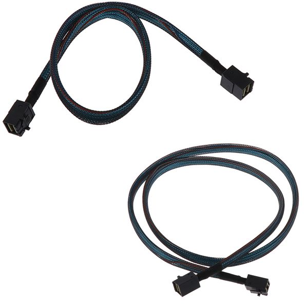2x internal mini sas hd cable sff-8643 to sff-8643 adapter cord connector 
2x internal mini sas hd cable sff-8643 to sff-8643 adapter cord connector