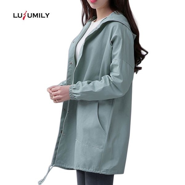 lusumily spring new women jacket drawstring long sleeves hooded casual thin coat spring lightweight windbreaker jaqueta feminina, Tan;black
lusumily spring new women jacket drawstring long sleeves hooded casual thin coat spring lightweight windbreaker jaqueta feminina, Tan;black