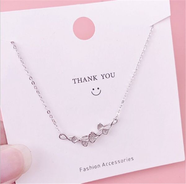 925 sterling silver ginkgo leaves pendant necklaces simple style clavicle chain necklace for women choker jewelry
925 sterling silver ginkgo leaves pendant necklaces simple style clavicle chain necklace for women choker jewelry