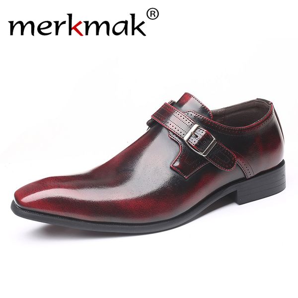 merkmak pointed toe british business fashion wedding plus size men leather shoes set foot single buckle men's shoes, Black
merkmak pointed toe british business fashion wedding plus size men leather shoes set foot single buckle men's shoes, Black
