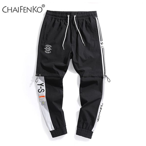 chaifenko 2020 new hip hop streetwear pocket cargo pants jogger sports trousers men fashion tide brand beam foot men's pants, Black
chaifenko 2020 new hip hop streetwear pocket cargo pants jogger sports trousers men fashion tide brand beam foot men's pants, Black