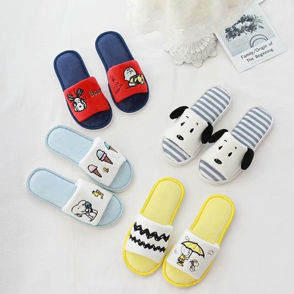 open toe girl indoor slippers cute white dog slippers non-slip floor cotton rubber bottom spring autumn, Black
open toe girl indoor slippers cute white dog slippers non-slip floor cotton rubber bottom spring autumn, Black