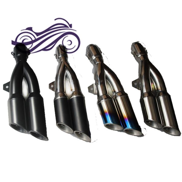 motorcycle stainless steel exhaust muffler pipe with removable db killer 38-51mm for cbr190/300 ninja 250 300
motorcycle stainless steel exhaust muffler pipe with removable db killer 38-51mm for cbr190/300 ninja 250 300