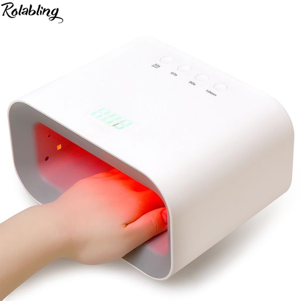 rolabling 90w high power led lamp for nails gel polish curing electric nail dryer manicure machines for nail art skin whitening
rolabling 90w high power led lamp for nails gel polish curing electric nail dryer manicure machines for nail art skin whitening