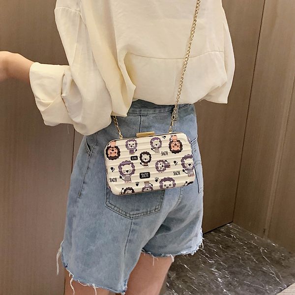 lovely women small box bag new texture cute chain mini bag women's 2020 fashion girl messenger shoulder/crossbody ins 
lovely women small box bag new texture cute chain mini bag women's 2020 fashion girl messenger shoulder/crossbody ins