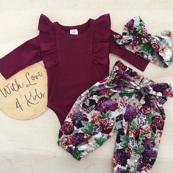 pudcoco 0-18m 3pcs newborn baby girls 2018 red solid romper floral pants headband outfits autumn set clothes, White
pudcoco 0-18m 3pcs newborn baby girls 2018 red solid romper floral pants headband outfits autumn set clothes, White