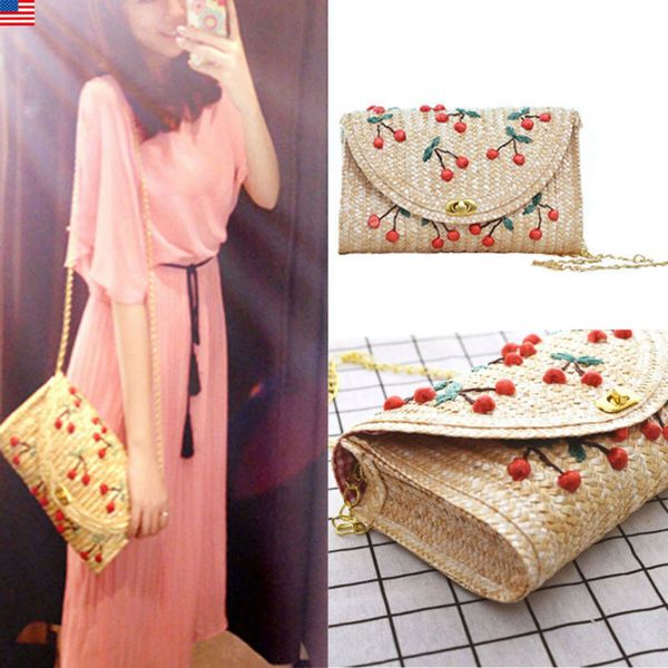 crossbody boho bags for women cherry small flag bags fresh style ladies handbag female straw beach women messenger handbags
crossbody boho bags for women cherry small flag bags fresh style ladies handbag female straw beach women messenger handbags