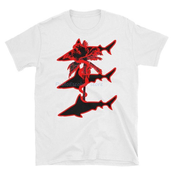 triple threat shark palm tree tropical tee shirt cool cotton superior quality tee shirt, White;black
triple threat shark palm tree tropical tee shirt cool cotton superior quality tee shirt, White;black