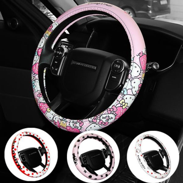kitty cat car steering wheel cover comfortable anti-slip car steering-wheel cover pink wheel accessories for girls
kitty cat car steering wheel cover comfortable anti-slip car steering-wheel cover pink wheel accessories for girls