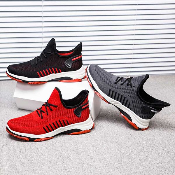men sneakers new lace-up breathable light casual shoes mesh shoes male outdoor walking sport zapatillas hombre, Black
men sneakers new lace-up breathable light casual shoes mesh shoes male outdoor walking sport zapatillas hombre, Black