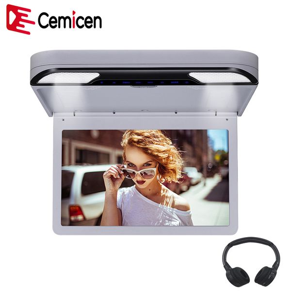 cemicen 13.3 inch fhd 1920x1080 car ceiling monitor touch button ips screen roof mount dvd mp5 player usb/sd/hdmi/ir/fm /speaker
cemicen 13.3 inch fhd 1920x1080 car ceiling monitor touch button ips screen roof mount dvd mp5 player usb/sd/hdmi/ir/fm /speaker