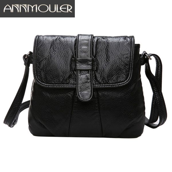annmouler женская мода crossbody сумка черная мягкая промывают кожа сумка малый размер сумка качество lady кошелек
annmouler женская мода crossbody сумка черная мягкая промывают кожа сумка малый размер сумка качество lady кошелек