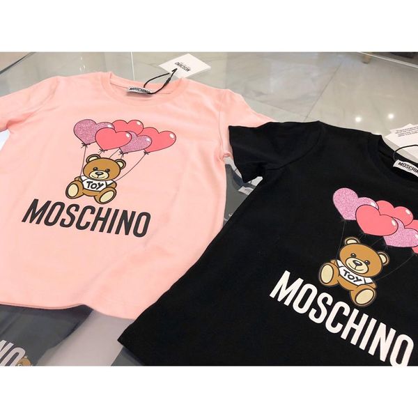 20ss child designer t-shirts kids designer clothing boys girls summer fashion balloon print with bear tees luxury tshirts 2 colors, Blue
20ss child designer t-shirts kids designer clothing boys girls summer fashion balloon print with bear tees luxury tshirts 2 colors, Blue