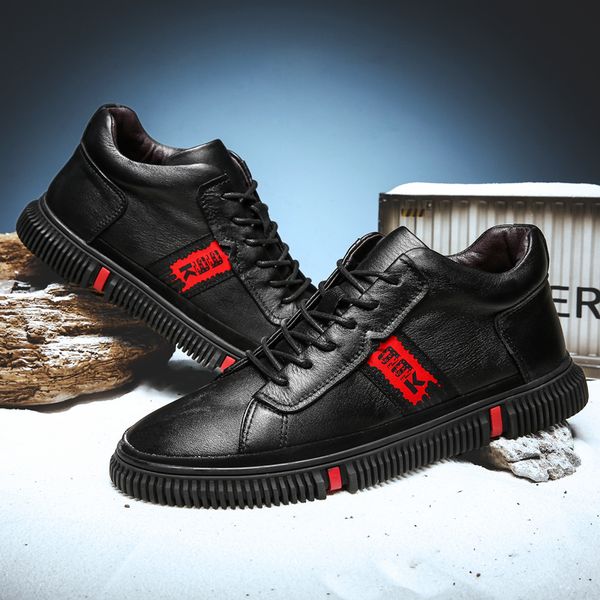 new fashion male casual shoes all black men's genuine leather casual sneakers fashion black white flats shoes
new fashion male casual shoes all black men's genuine leather casual sneakers fashion black white flats shoes