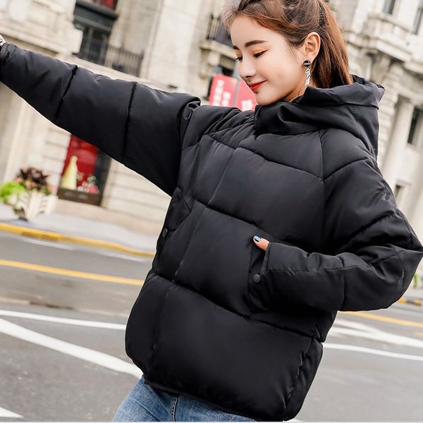 aransue 2019 parka short design new women coats and jackets winter cotton padded outwear light and warm, Black
aransue 2019 parka short design new women coats and jackets winter cotton padded outwear light and warm, Black