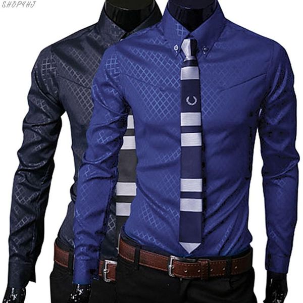 men luxury business style slim fit long sleeve casual dress shirt men's shirt long sleeve new arrival fashion, White;black
men luxury business style slim fit long sleeve casual dress shirt men's shirt long sleeve new arrival fashion, White;black