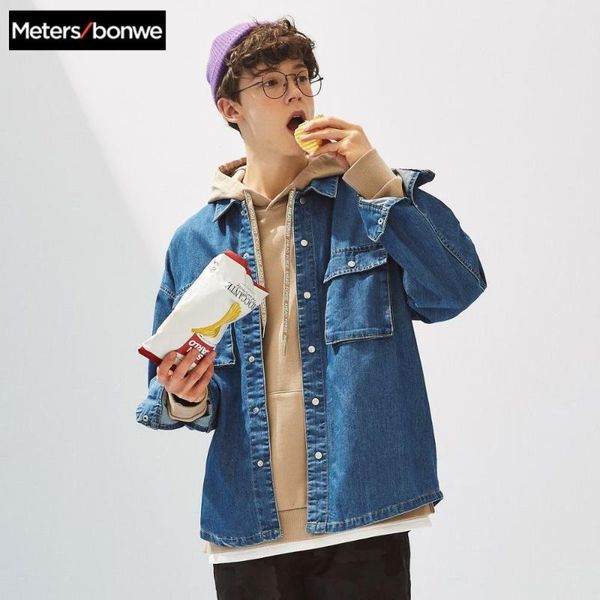 men's jackets metersbonwe denim 2021 spring men coat casual teens jacket couple collar long sleeve bomber, Black;brown
men's jackets metersbonwe denim 2021 spring men coat casual teens jacket couple collar long sleeve bomber, Black;brown
