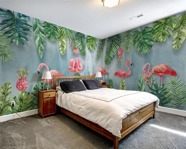mural custom wallpaper 3d p mural 0 scandinavian simple hand-painted plant flamingo whole house wallpaper papel de pared
mural custom wallpaper 3d p mural 0 scandinavian simple hand-painted plant flamingo whole house wallpaper papel de pared
