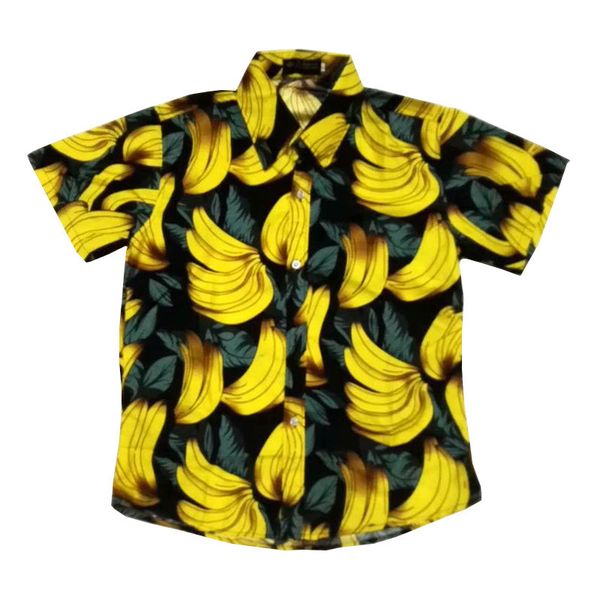 hawaiian men's fruit printing casual blouses banana beach short sleeves cotton shirts camisas plus size -3xl, White;black
hawaiian men's fruit printing casual blouses banana beach short sleeves cotton shirts camisas plus size -3xl, White;black
