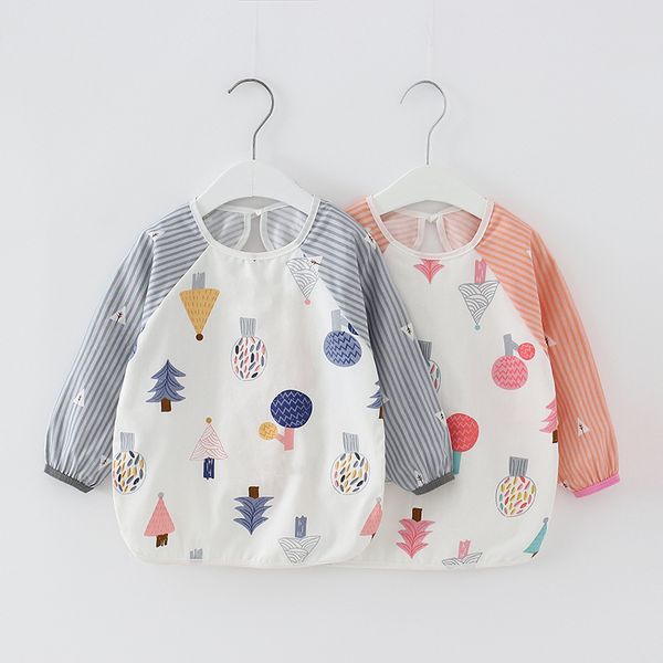 dhl 50pcs cute cartoon baby bibs waterproof infant eating children drawing long/short sleeve apron baby self feeding bib
dhl 50pcs cute cartoon baby bibs waterproof infant eating children drawing long/short sleeve apron baby self feeding bib