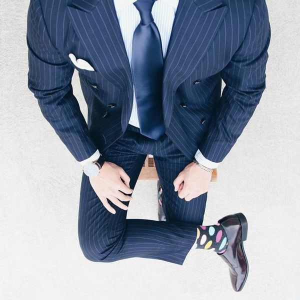 latest cost pant designs navy blue stripe men suit slim fit 2 piece tuxedo prom suits custom groom blazer masculino jacket+pant, White;black
latest cost pant designs navy blue stripe men suit slim fit 2 piece tuxedo prom suits custom groom blazer masculino jacket+pant, White;black