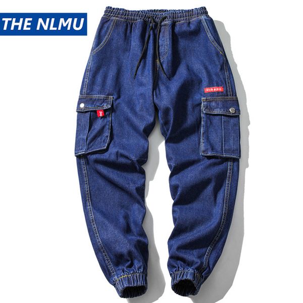 men vintage fashion multi pockets denim pant streetwear hip hop cargo pant male jeans harem trousers blue 2019 wb52
men vintage fashion multi pockets denim pant streetwear hip hop cargo pant male jeans harem trousers blue 2019 wb52