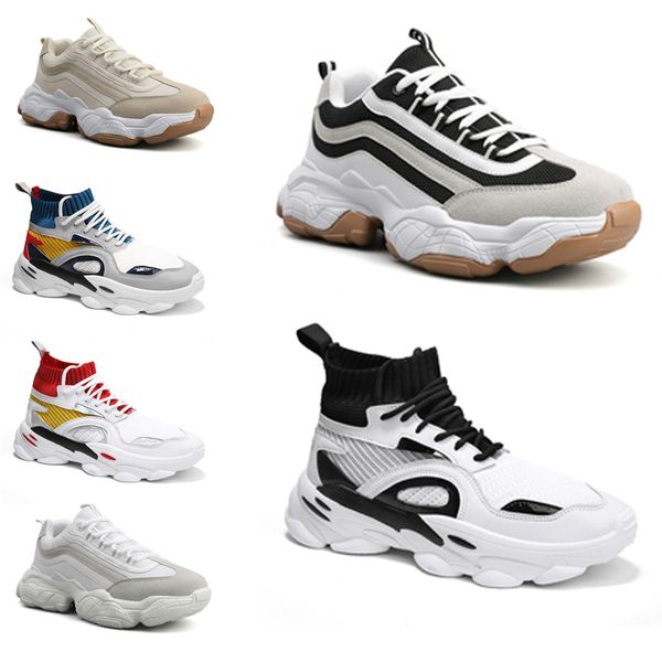 non-brand men running shoes fashion sock shoes platform dad chaussures mens trainers walking athletic sport sneakers vintage 40-44 item 16, White;red
non-brand men running shoes fashion sock shoes platform dad chaussures mens trainers walking athletic sport sneakers vintage 40-44 item 16, White;red
