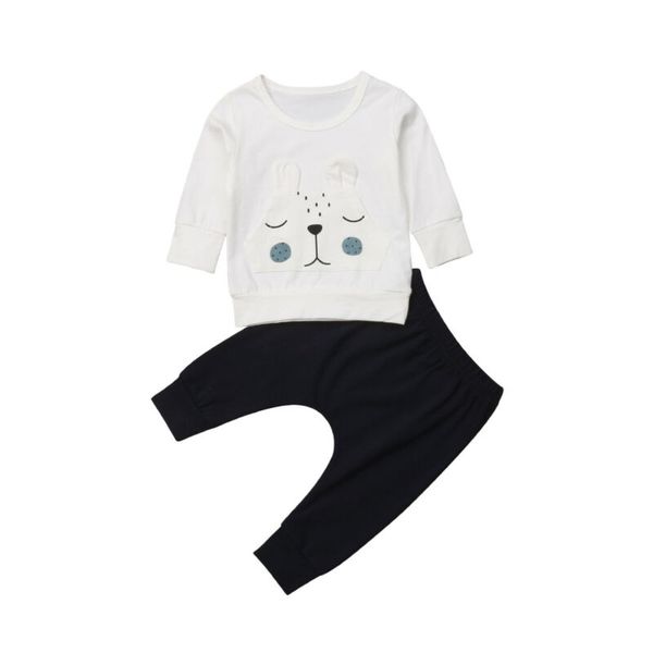 newborn baby boys clothes 3d bear warm winter t-shirt long pants outfits clothes set outfits 0-18m, White
newborn baby boys clothes 3d bear warm winter t-shirt long pants outfits clothes set outfits 0-18m, White