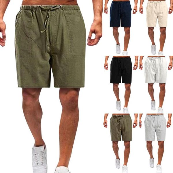 gym clothing men elastic waist solid shorts 2021 est summer casual cotton man bermuda beach plus size#0522, White;black
gym clothing men elastic waist solid shorts 2021 est summer casual cotton man bermuda beach plus size#0522, White;black