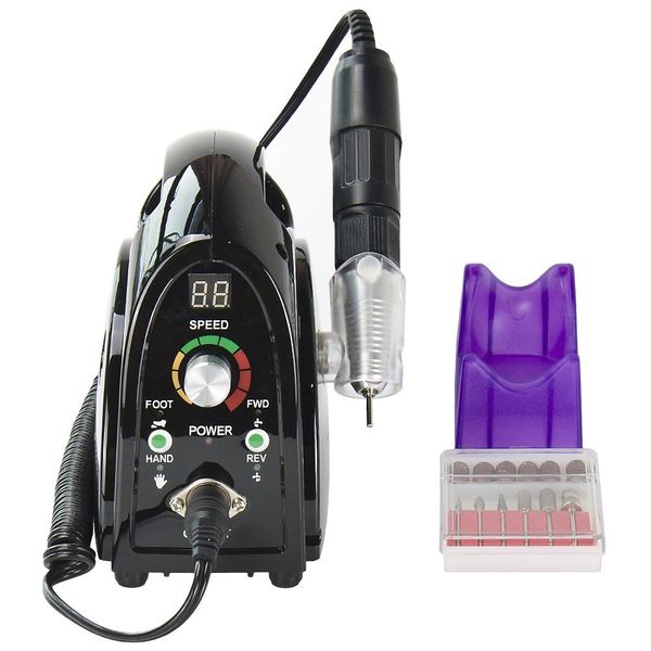 high-grade professional nail tools electric nail art equipment manicure 35000rpm handheld devices 65w drill machine, Silver
high-grade professional nail tools electric nail art equipment manicure 35000rpm handheld devices 65w drill machine, Silver
