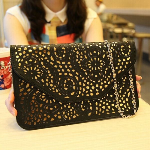 fashion 2018 vintage style women hollow out envelope clutch shoulder bag cross-body bag evening christmas sale
fashion 2018 vintage style women hollow out envelope clutch shoulder bag cross-body bag evening christmas sale