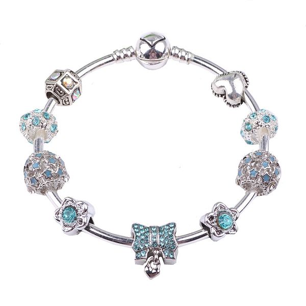 original bracelets necklace cute fashion silver color heart star flower bead charm bracelet bangle diy tricolor bracelet jewelry, Black
original bracelets necklace cute fashion silver color heart star flower bead charm bracelet bangle diy tricolor bracelet jewelry, Black