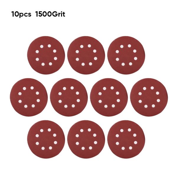 10pc 5in 80-2000 grit hook loop pads sanding disc orbital sandpaper sheet sander
10pc 5in 80-2000 grit hook loop pads sanding disc orbital sandpaper sheet sander