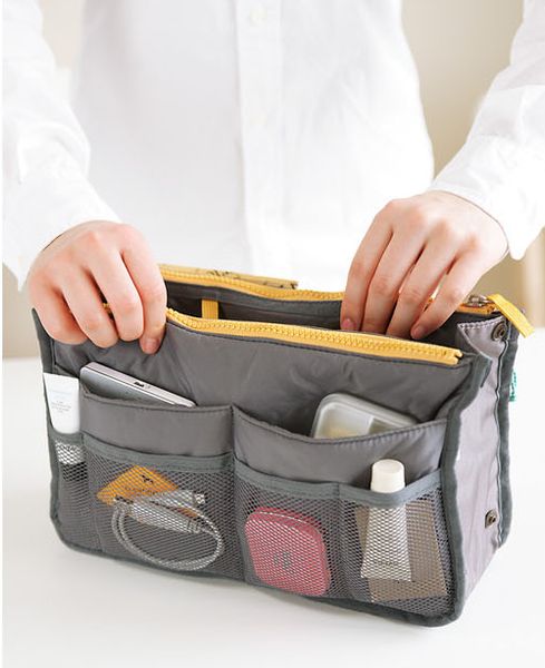 13 color women comestic organizer bag in bag double zipper portable multifunctional travel pockets handbag makeup bag
13 color women comestic organizer bag in bag double zipper portable multifunctional travel pockets handbag makeup bag
