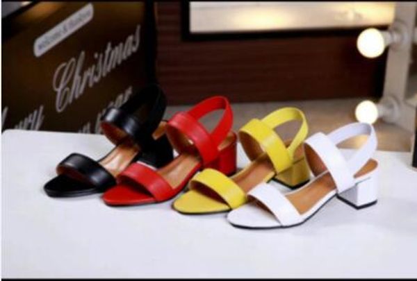 new luxury high-heeled leather sandals with middle heels of 4.5-6.5cm women's wear designer sandals summer sandals size 35-40, Black
new luxury high-heeled leather sandals with middle heels of 4.5-6.5cm women's wear designer sandals summer sandals size 35-40, Black