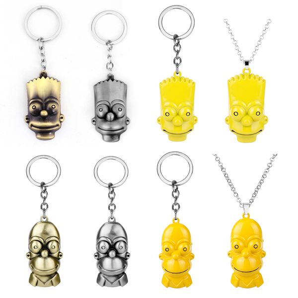 classic comic anime jewelry cartoon figure toys bart pendant necklace trinket keychain key chains for woman man, Silver
classic comic anime jewelry cartoon figure toys bart pendant necklace trinket keychain key chains for woman man, Silver