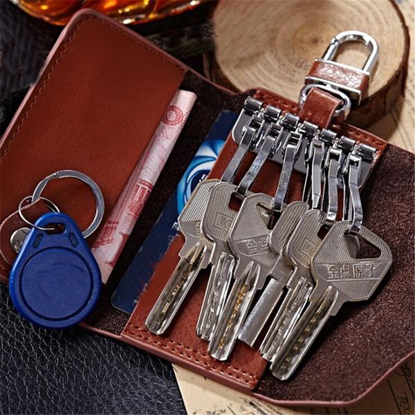 genuine leather key case for car key holder man wallets zipper multi-function car chain wallet
genuine leather key case for car key holder man wallets zipper multi-function car chain wallet
