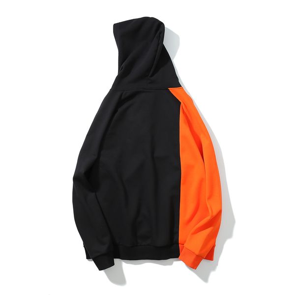2019 designer europe style winter men's hooded hoodie patchwork fleece warm loose coat simple casual designer hoodies wholesale, Black
2019 designer europe style winter men's hooded hoodie patchwork fleece warm loose coat simple casual designer hoodies wholesale, Black