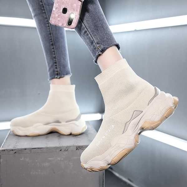 high sock chunky sneakers slip-on ladies platform casual autumn new women shoes botas mujer 998w mx200425, Black
high sock chunky sneakers slip-on ladies platform casual autumn new women shoes botas mujer 998w mx200425, Black
