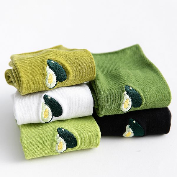 socks & hosiery korean fresh fruits funny ins cute embroidery avocado green women girl harajuku novelty meias sokken, Black;white
socks & hosiery korean fresh fruits funny ins cute embroidery avocado green women girl harajuku novelty meias sokken, Black;white
