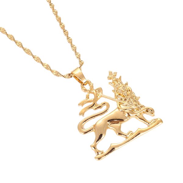new ethiopian lion pendant necklaces chain women men trendy gold color jewelry africa ethiopia lion necklace, Silver
new ethiopian lion pendant necklaces chain women men trendy gold color jewelry africa ethiopia lion necklace, Silver