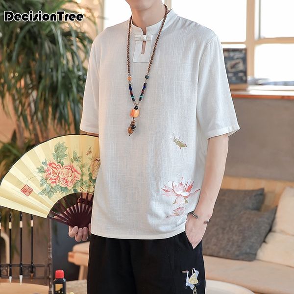 2020 men solid soft cotton linen casual shirts five point sleeve shirts man male loose shirt tees clothes top, Red
2020 men solid soft cotton linen casual shirts five point sleeve shirts man male loose shirt tees clothes top, Red