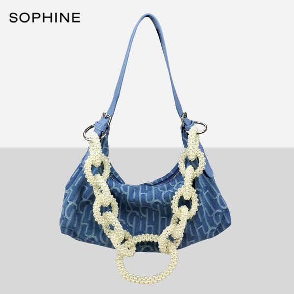 2020 women baguette bag beading pearl crossbody shoulder bags denim handbag lady casual style designer
2020 women baguette bag beading pearl crossbody shoulder bags denim handbag lady casual style designer
