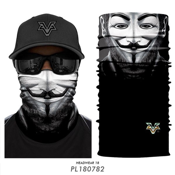 3d seamless anonymous balaclava sporting tubular scarf chustka ciclismo camping bandanas headwear braga cuello hombre women men, Black
3d seamless anonymous balaclava sporting tubular scarf chustka ciclismo camping bandanas headwear braga cuello hombre women men, Black
